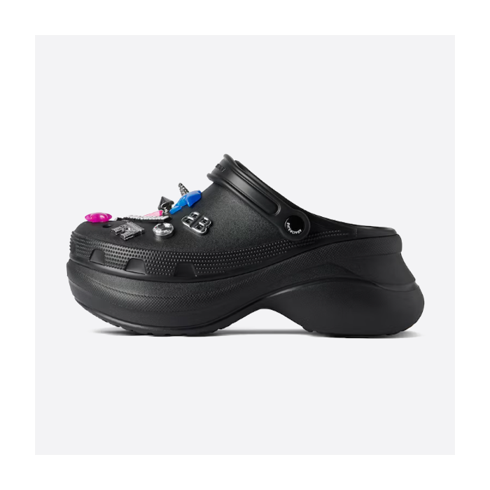 クロックス×バレンシアガ厚底ラウンドトゥ Crocs 720762W0FOW1000