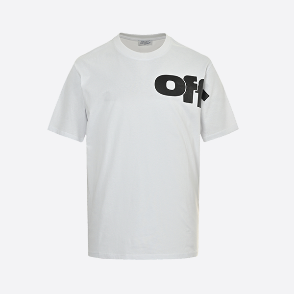 オフホワイト CO ヴァージル 25ss OFF ボールドレタリングプリント 半袖