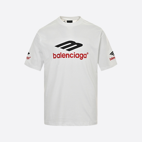 バレンシアガ 3M 刺繍文字 ウォッシュ加工 半袖