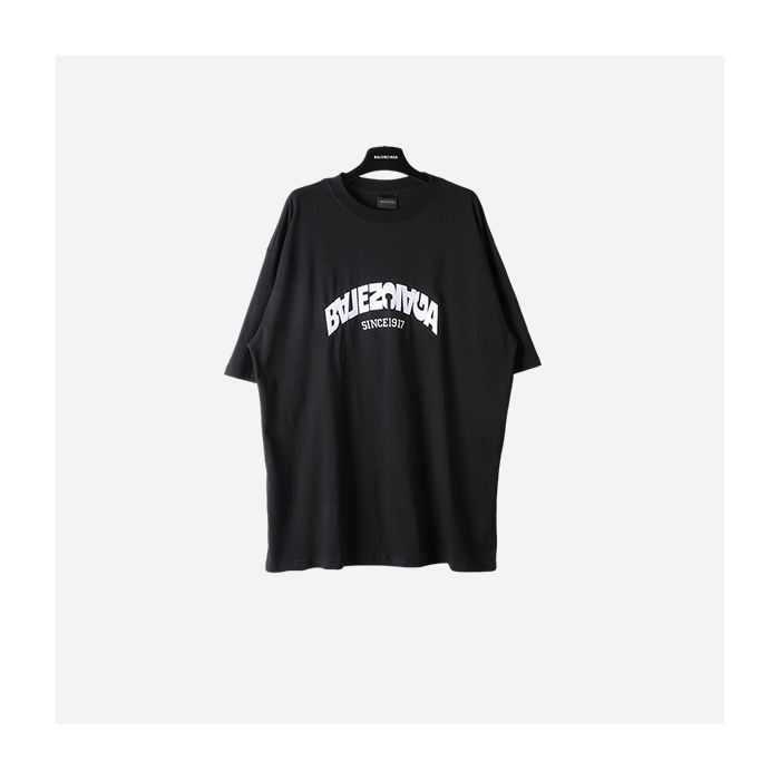 バレンシアガ 1917 リバース刺繍Tシャツ
