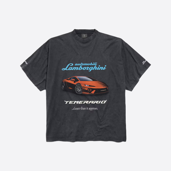 バレンシアガ ランボルギーニ カープリント 半袖