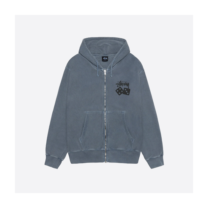 ステューシー 25FW ダイスプリント ジップアップ ジャケット