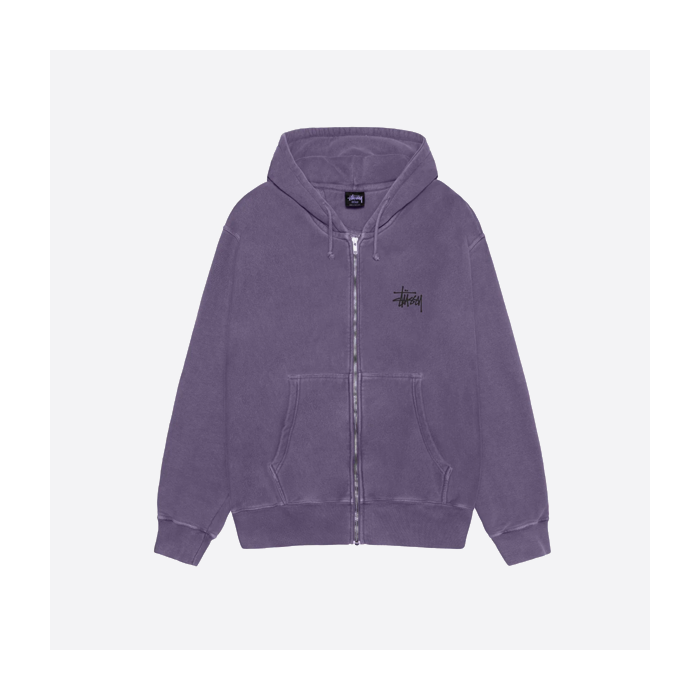 ステューシー 25FW ダイスプリント ジップアップ ジャケット