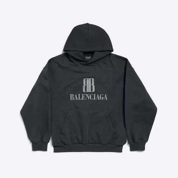 バレンシアガ ダブルBロゴ パーカー