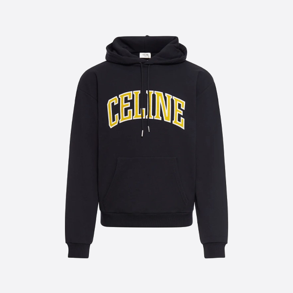 セリーヌ レタープリント フード付きスウェットシャツ