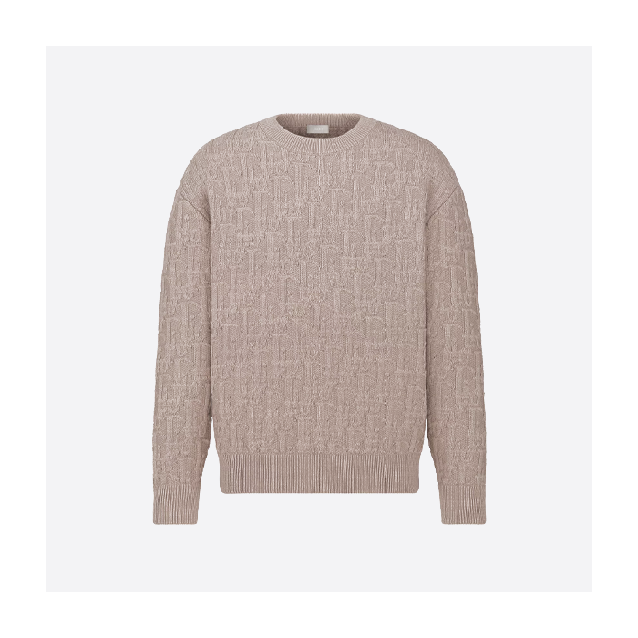 ディオール オブリーク ジャカード クルーネック セーター