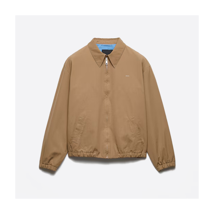 プラダ ベージュ/ライトブルーのジャケット