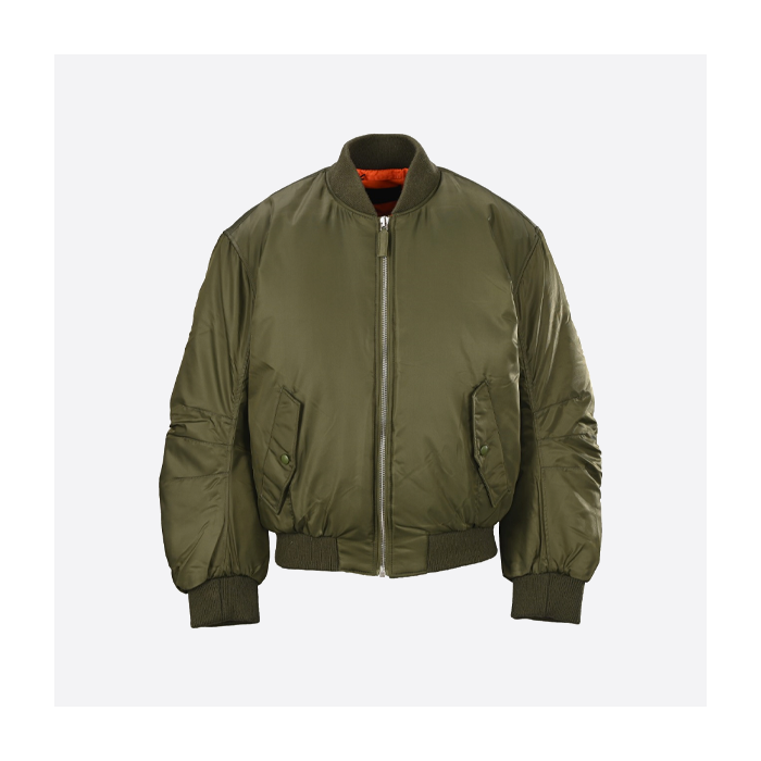 プラダの無地パイロットダウンジャケット