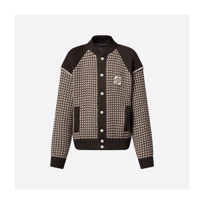 ルイ・ヴィトン ボンバーチェックセーター