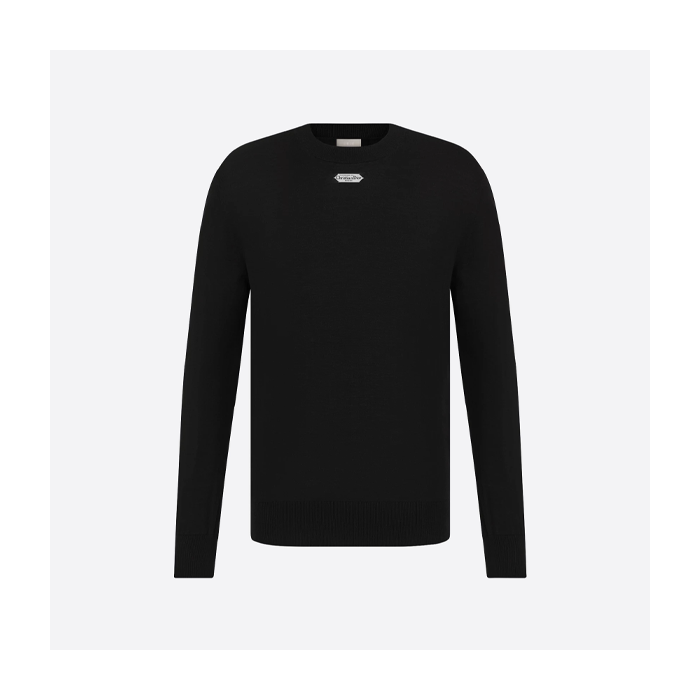 ディオール ラウンドネック ニットセーター（ブラック）