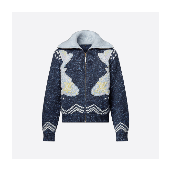 ルイ・ヴィトン カープ ウール カーディガン ジャケット