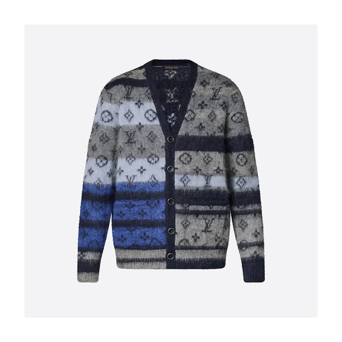 ルイ・ヴィトンの長袖ニットカーディガン
