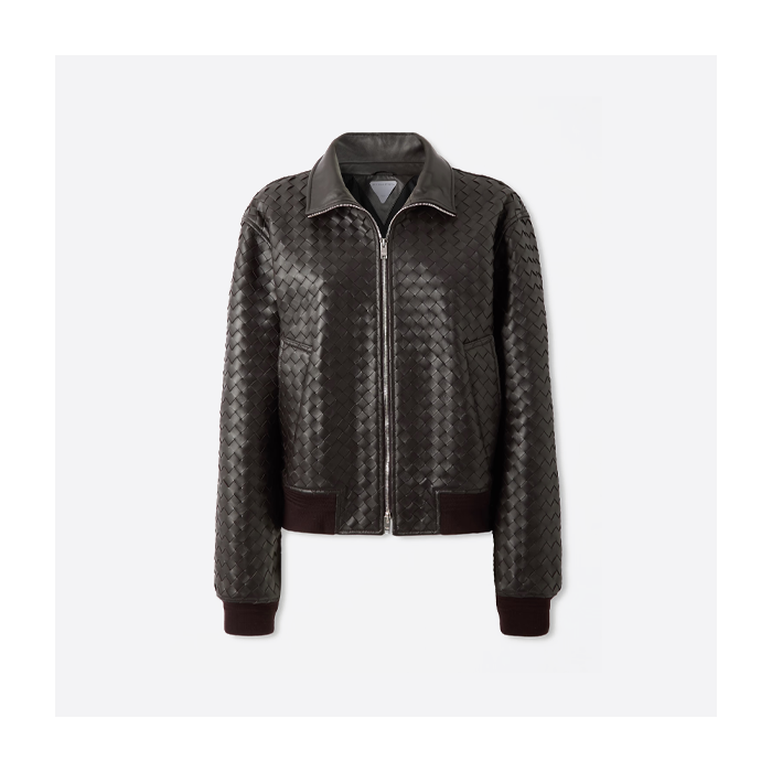 ボッテガ・ヴェネタの織りジャケット