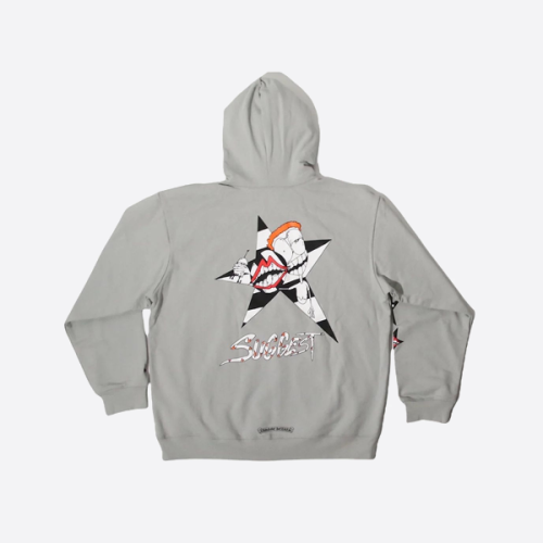 Chrome Hearts ペンタグラム ティース パーカー