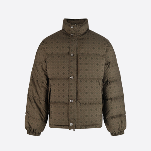 Chrome Hearts ジャカード ダウンジャケット